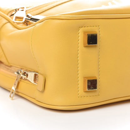 Louis Vuitton Supple Calfskin Paname Take Off Flight Bag Yellow 10 of 14