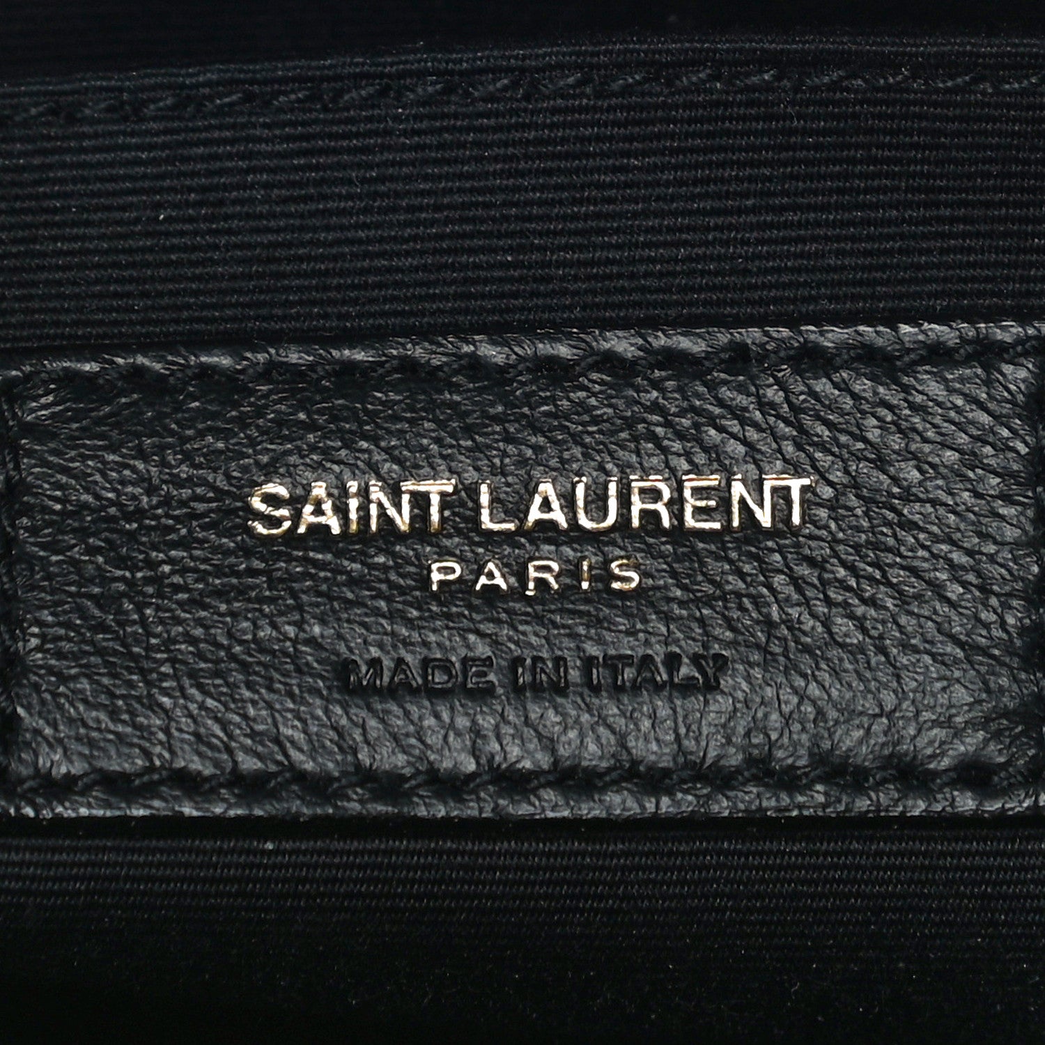 Saint Laurent Calfskin Matelasse Monogram Lou Camera Bag Grey Kaki 6 of 9