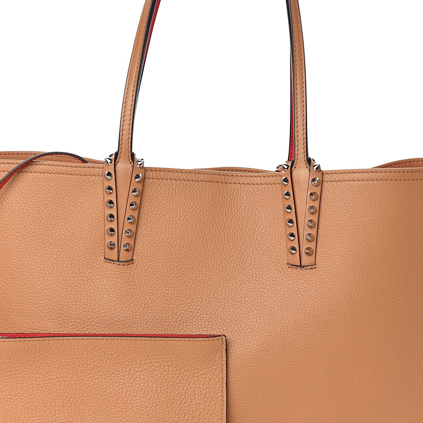 Calfskin Spikes East West Cabata Tote Avoine