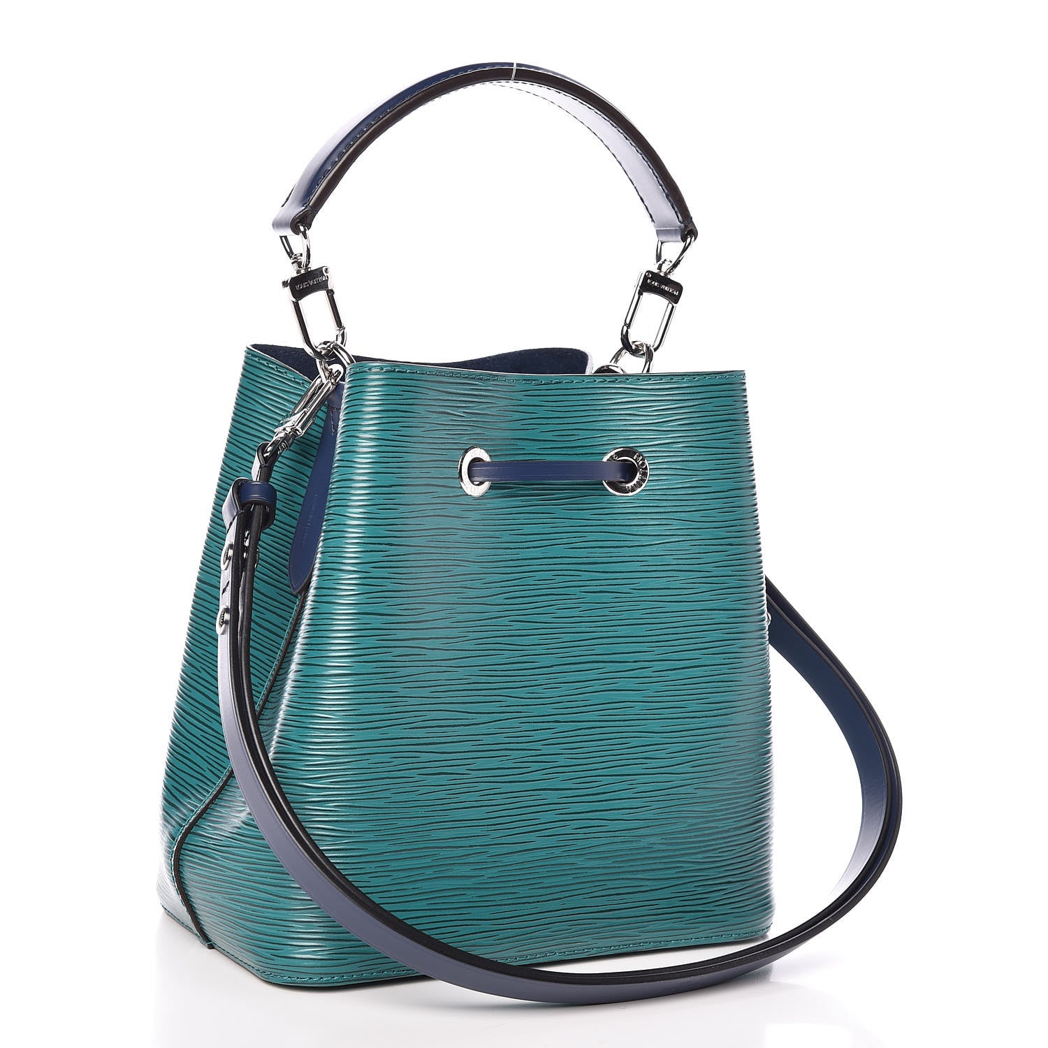 Louis Vuitton Epi Neonoe BB Emerald Green Indigo 3 of 9