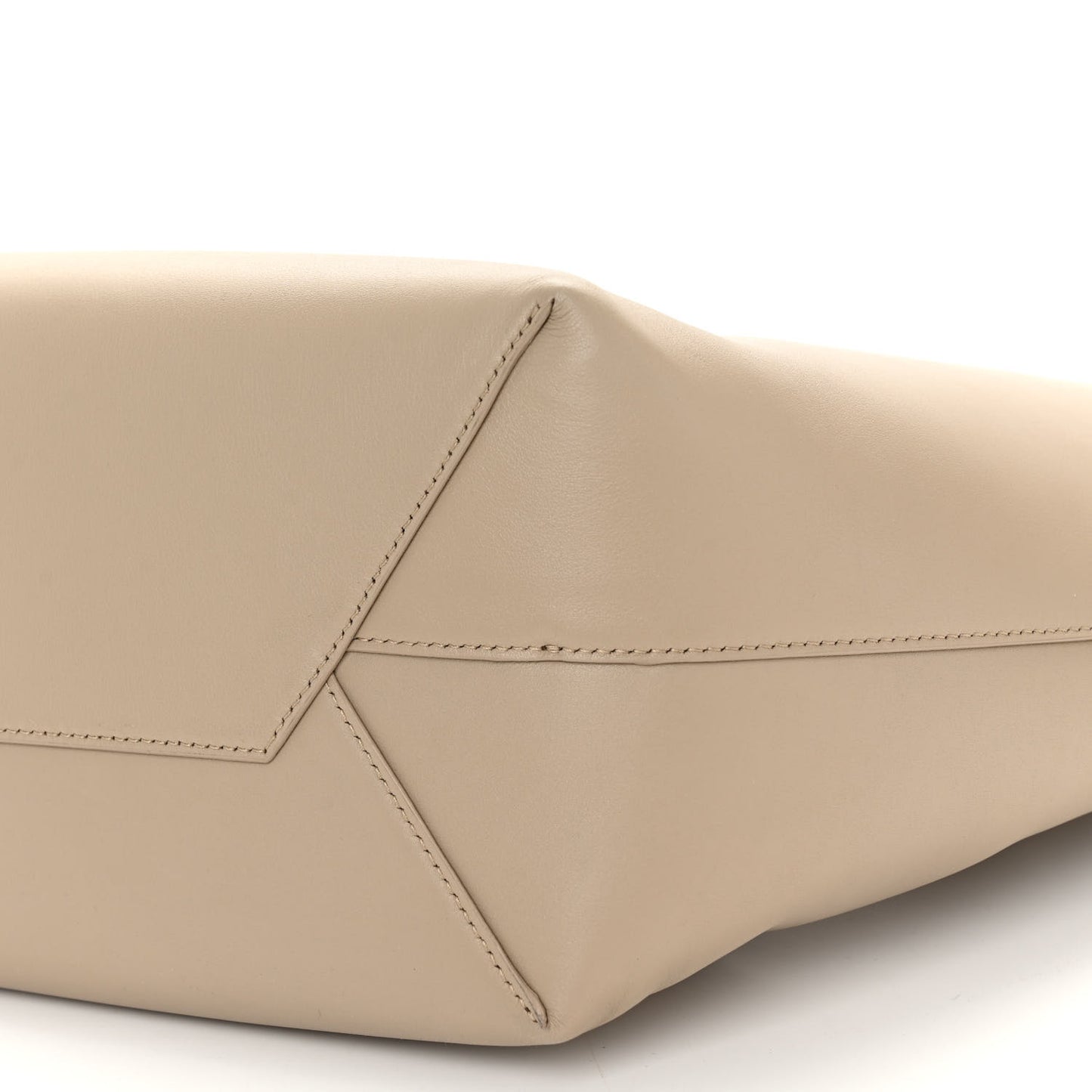 Smooth Calfskin Mary Kate Tote Taupe