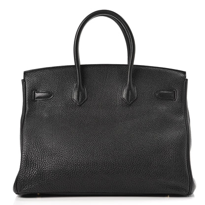 Hermes Togo Birkin 35 Black 31 of 34