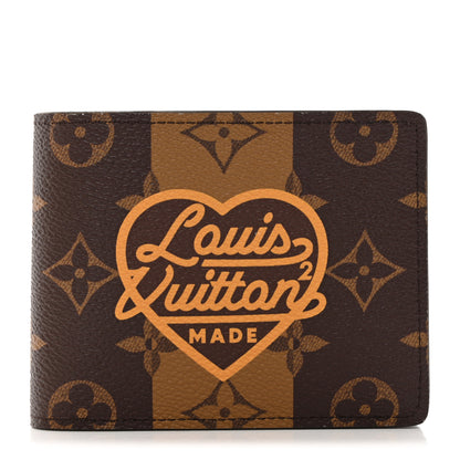 Louis Vuitton X NIGO Reverse Monogram Multiple Wallet 1 of 7