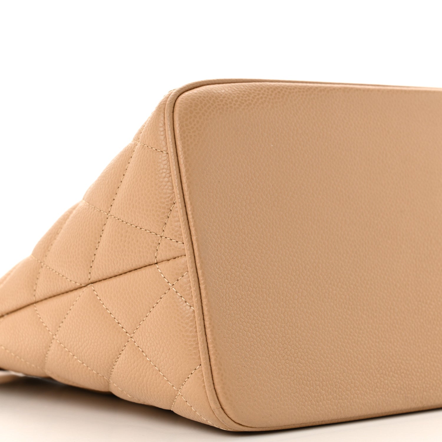 Chanel Caviar Quilted Medallion Tote Beige 9 of 12