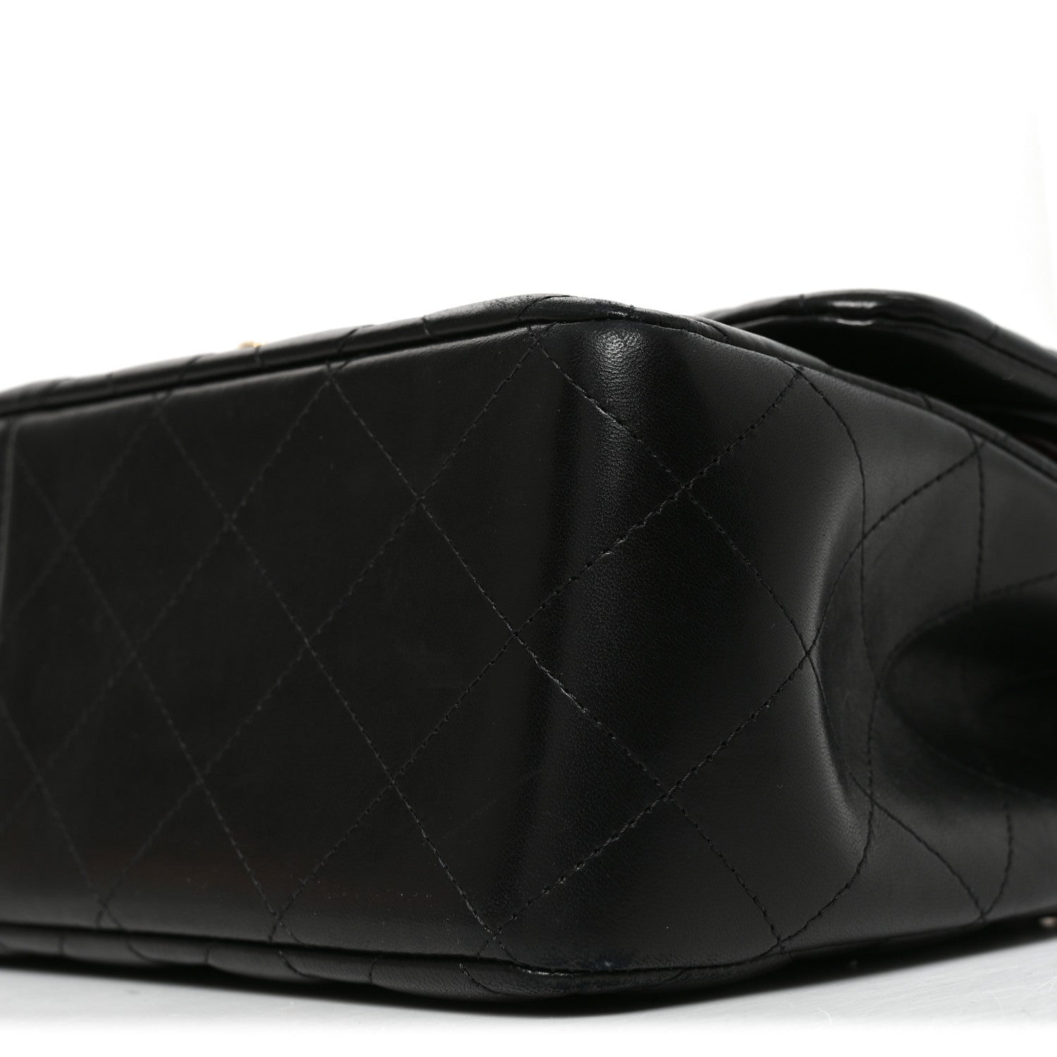 Chanel Lambskin Quilted Jumbo Double Flap Black 10 of 10