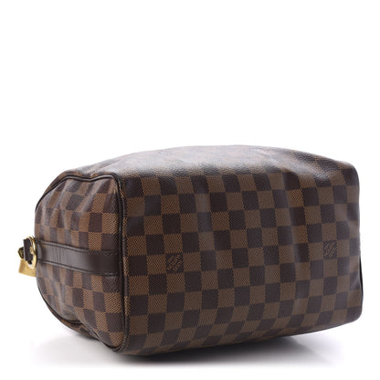 Louis Vuitton Damier Ebene Speedy Bandouliere 25 3 of 10
