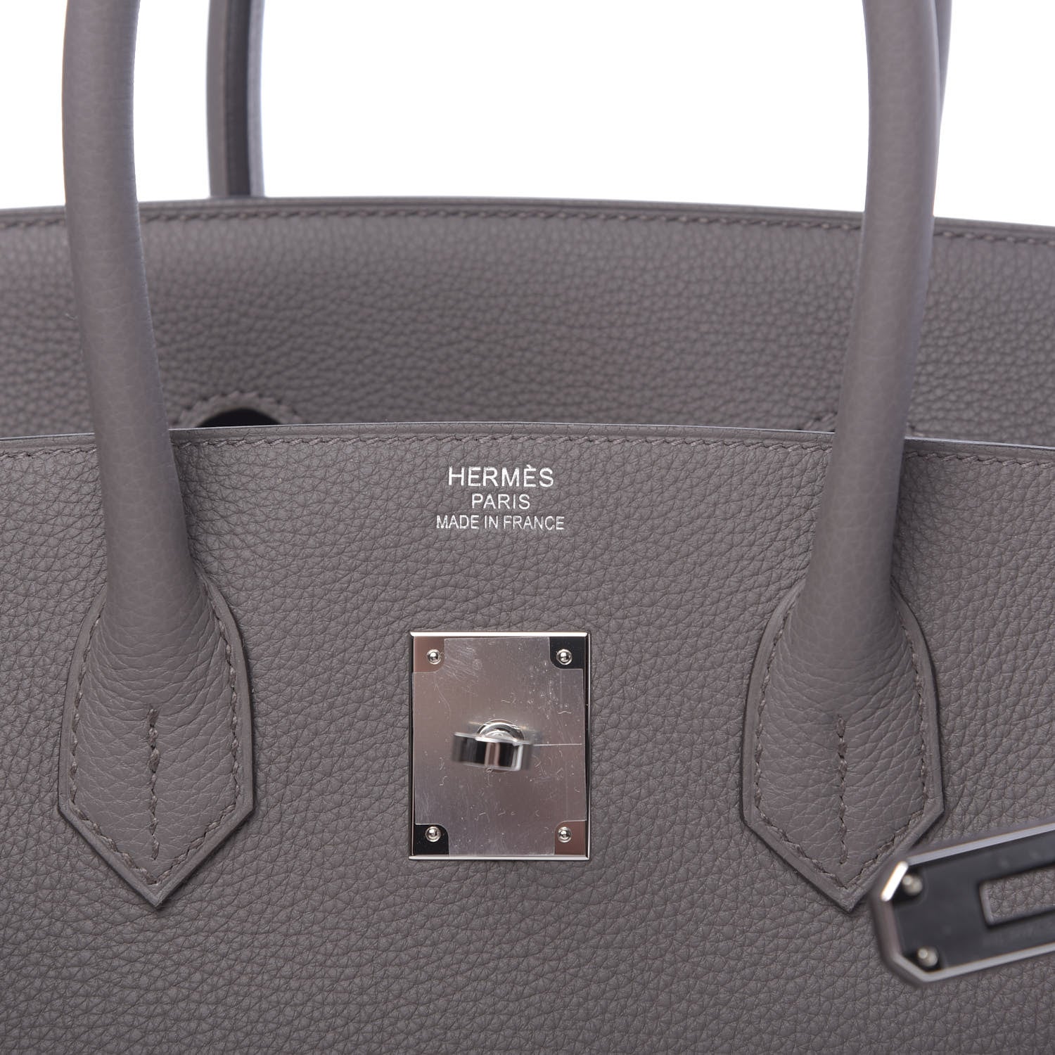 Hermes Togo Birkin 35 Etain 6 of 11