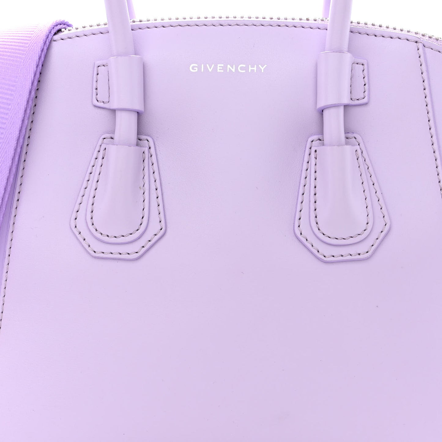 Box Calfskin Mini Sport Antigona Top Handle Bag Mauve
