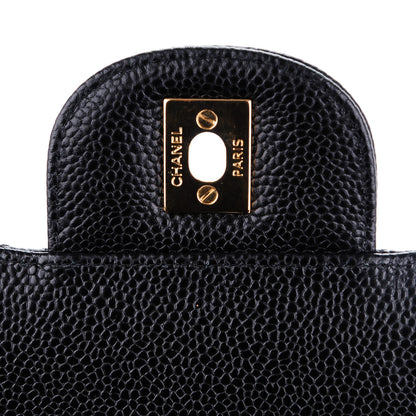 Chanel Caviar Quilted Maxi Double Flap Black 6 of 8