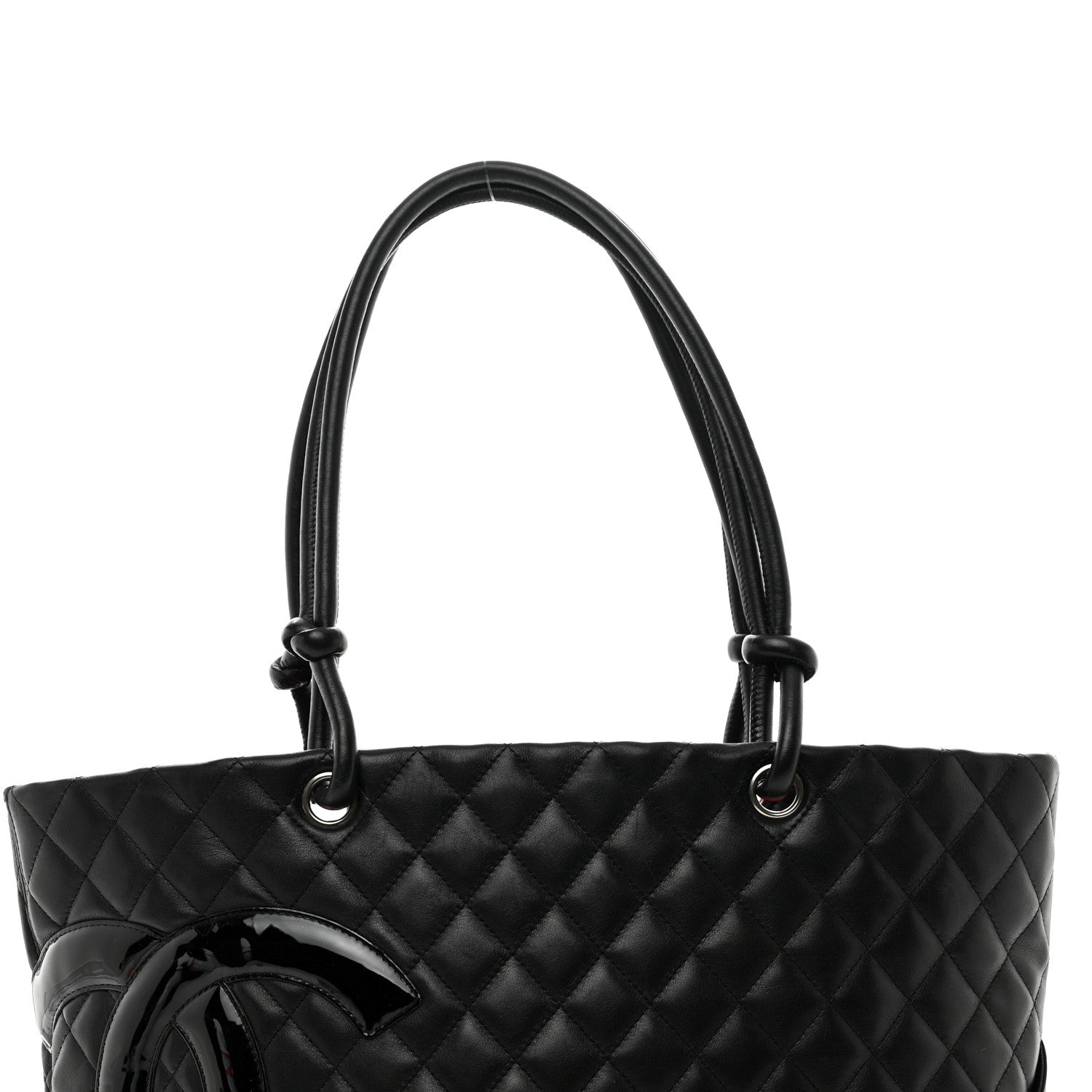 Chanel Calfskin Quilted Large Cambon Tote Black 5 of 13