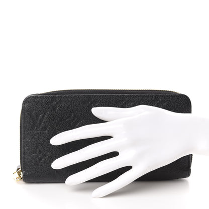 Louis Vuitton Empreinte Zippy Wallet Black 2 of 7