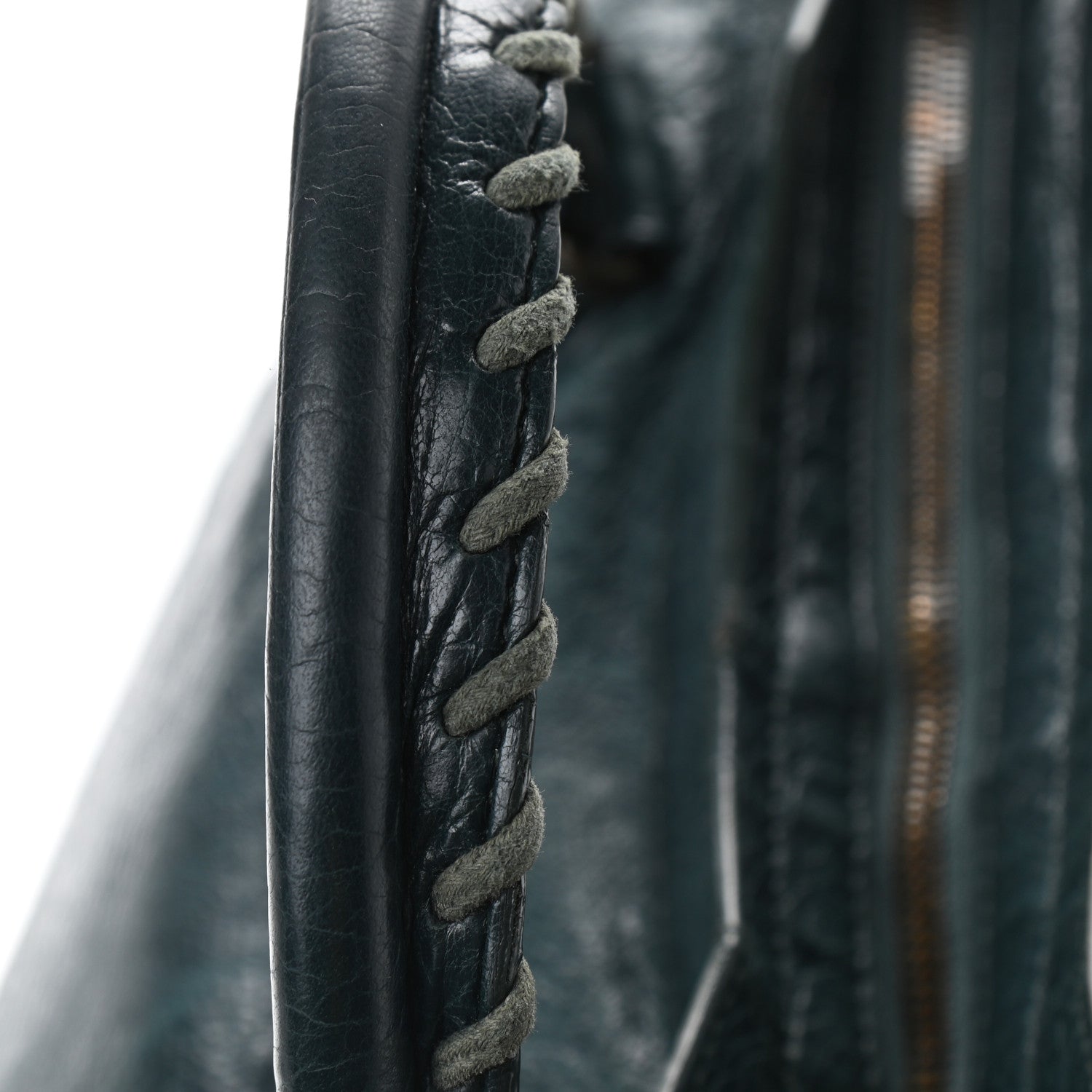 Balenciaga Agneau Classic Hardware City Vert Pinede 10 of 10
