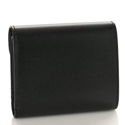 Celine Shiny Calfskin Small Triomphe Wallet Black 3 of 8