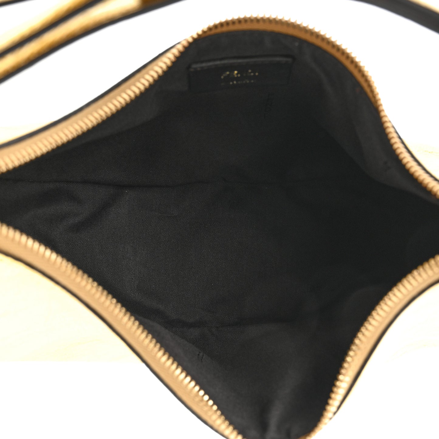 Rock Millenium Small Fendigraphy Hobo Gold