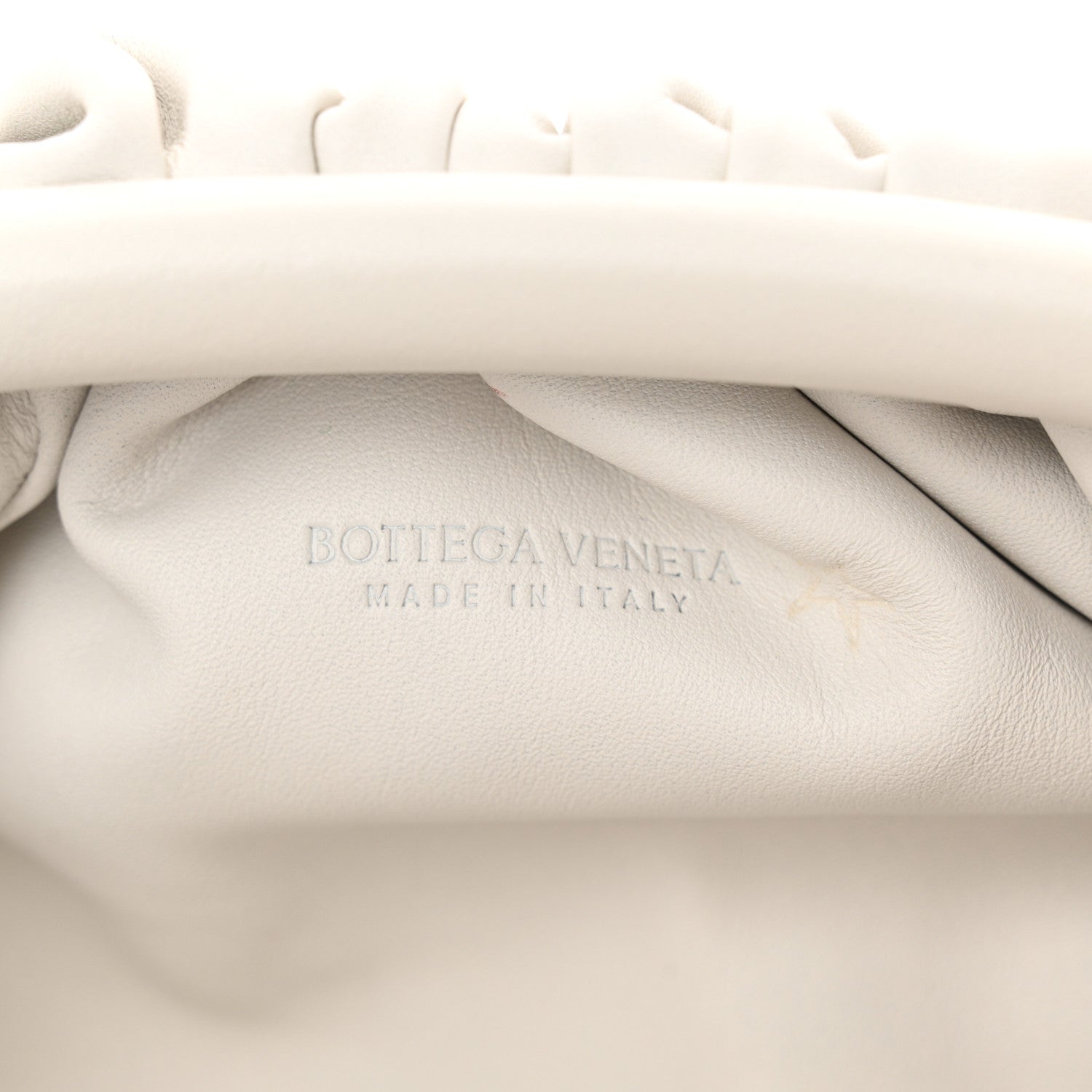 Bottega Veneta Butter Calfskin The Mini Pouch Chalk 6 of 14
