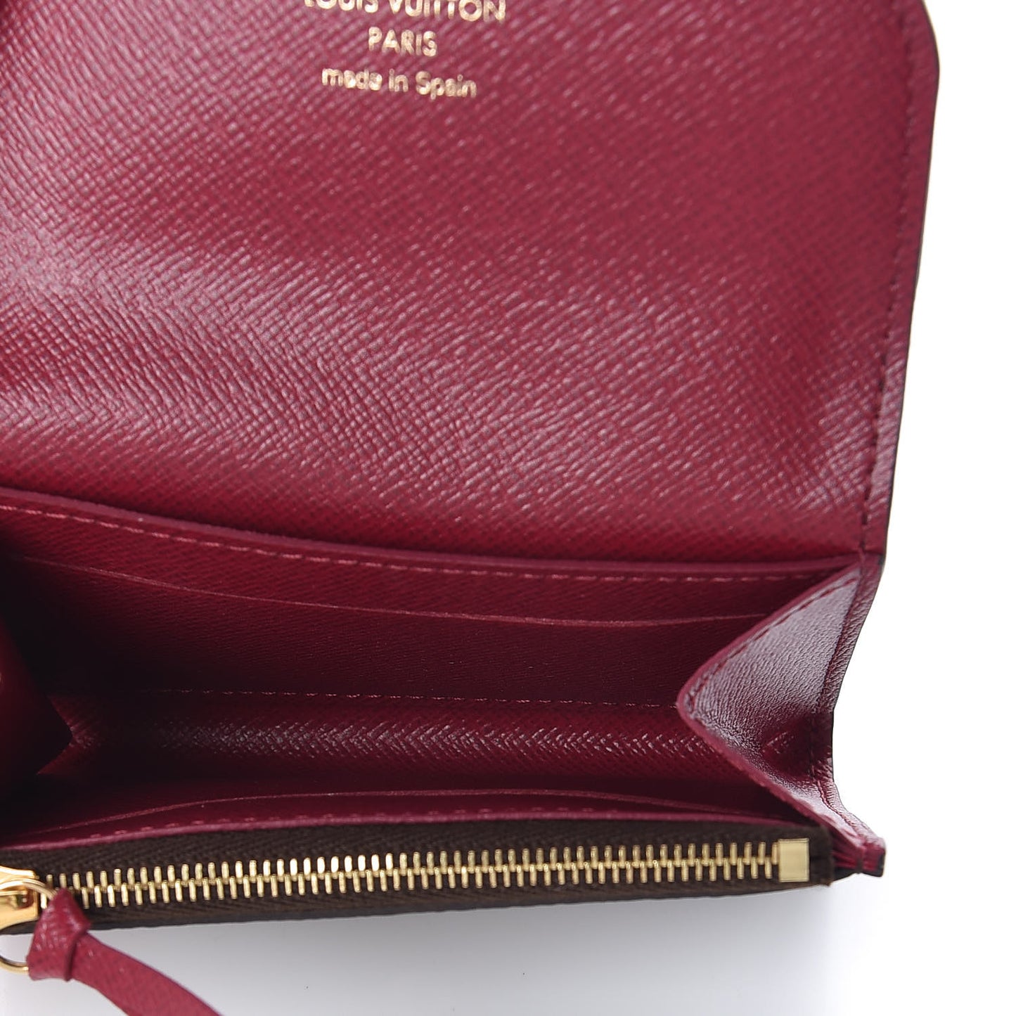 Monogram Rosalie Coin Purse Fuchsia