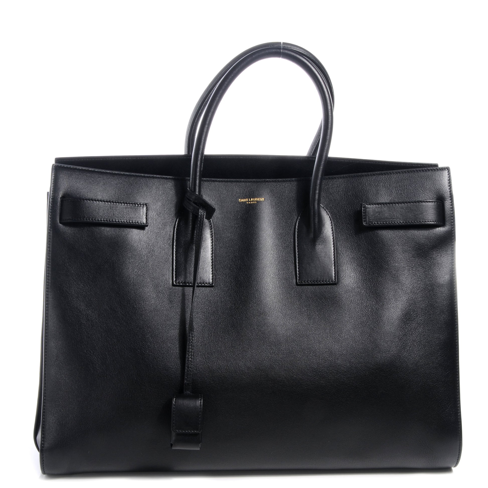 Saint Laurent Leather Large Sac de Jour Carryall Black 1 of 8