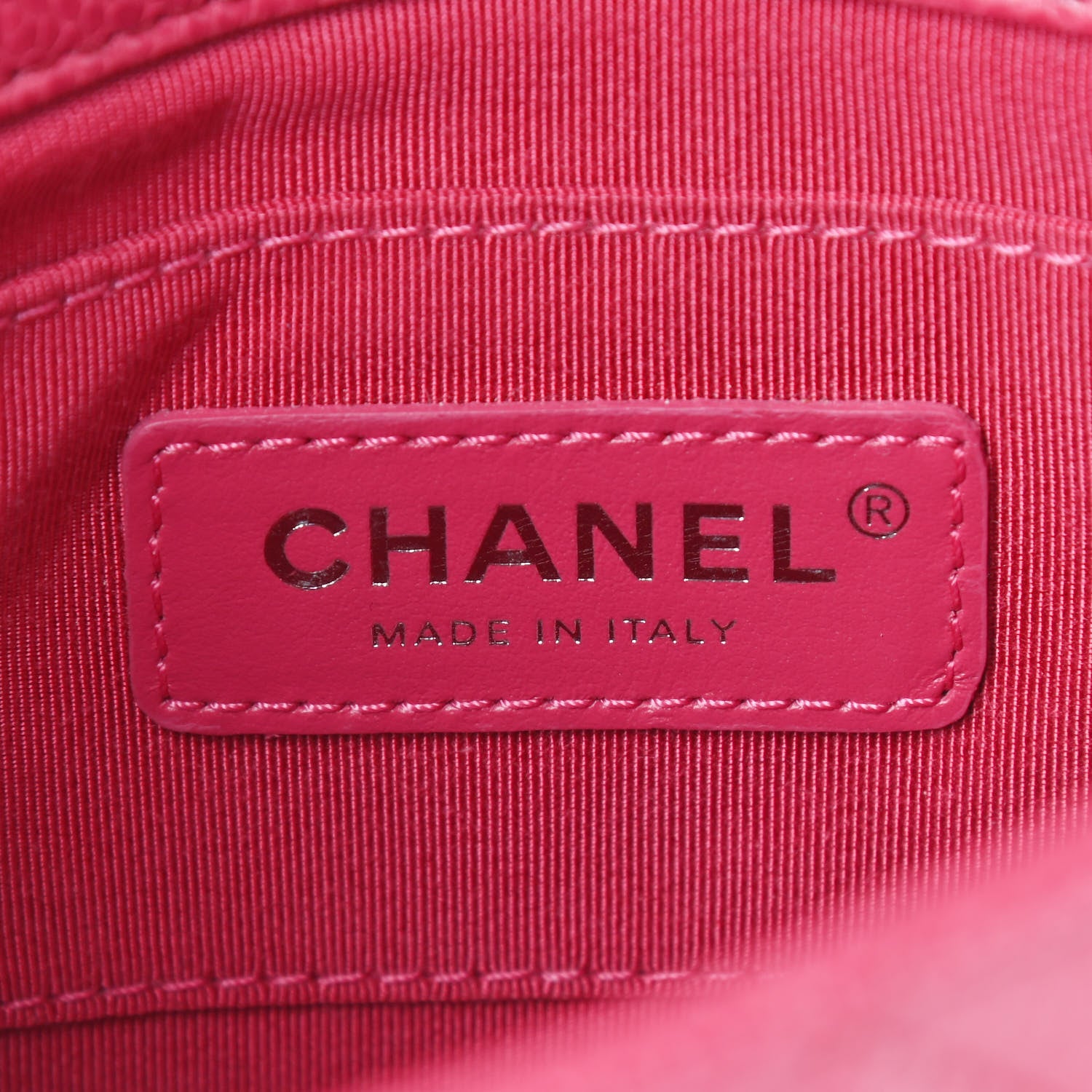 Chanel Caviar Quilted Mini Incognito Square Flap Dark Pink 6 of 9
