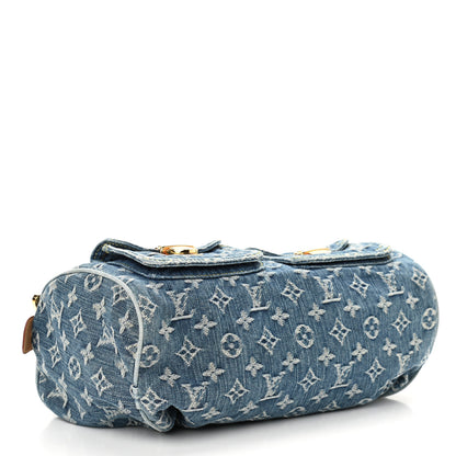 Louis Vuitton Monogram Denim Neo Speedy Blue 4 of 12