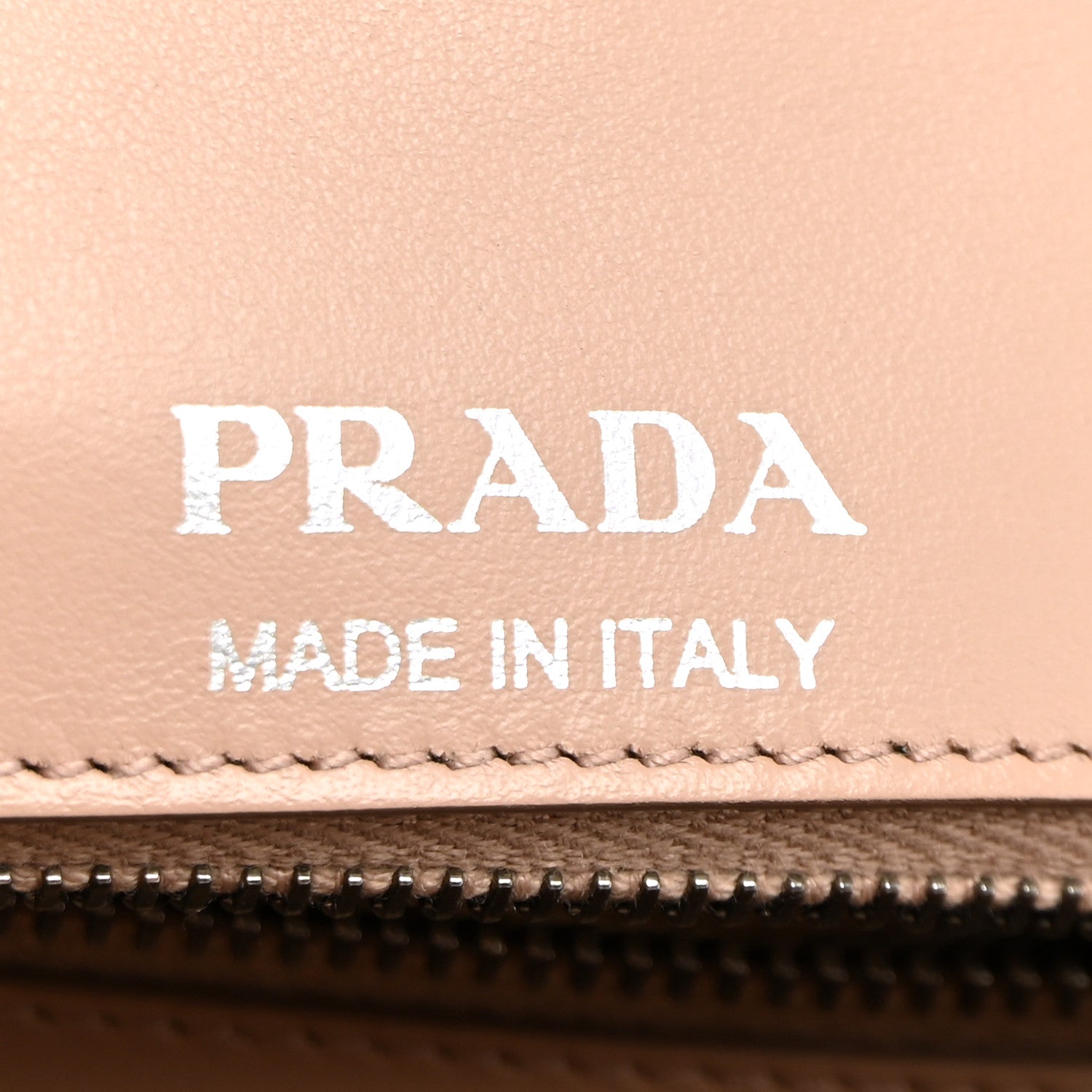 Prada Soft Calfskin Impunture Diagramme Medium Chain Flap Shoulder Bag Cipria 6 of 11