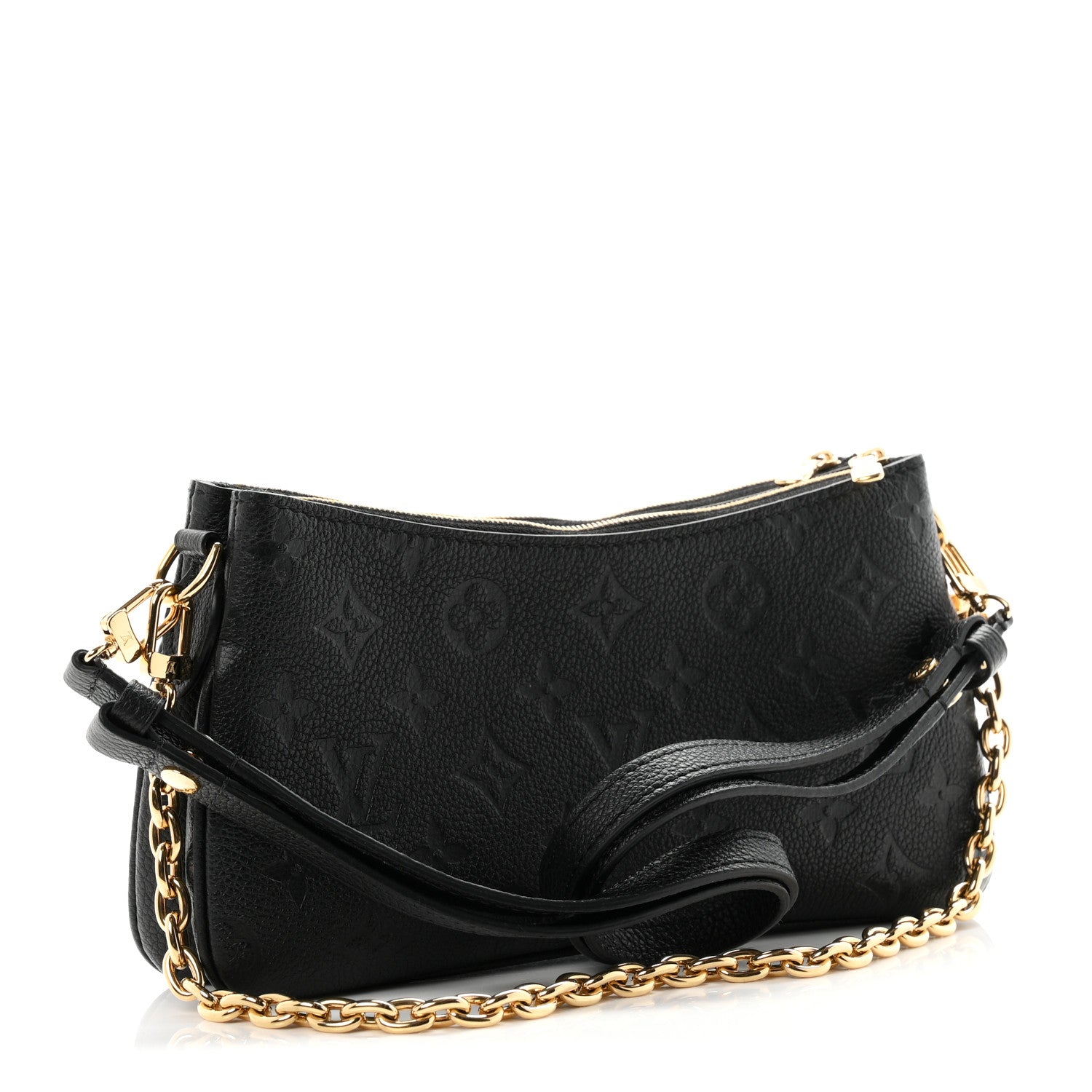Louis Vuitton Empreinte Monogram Liv Pochette Black 2 of 10