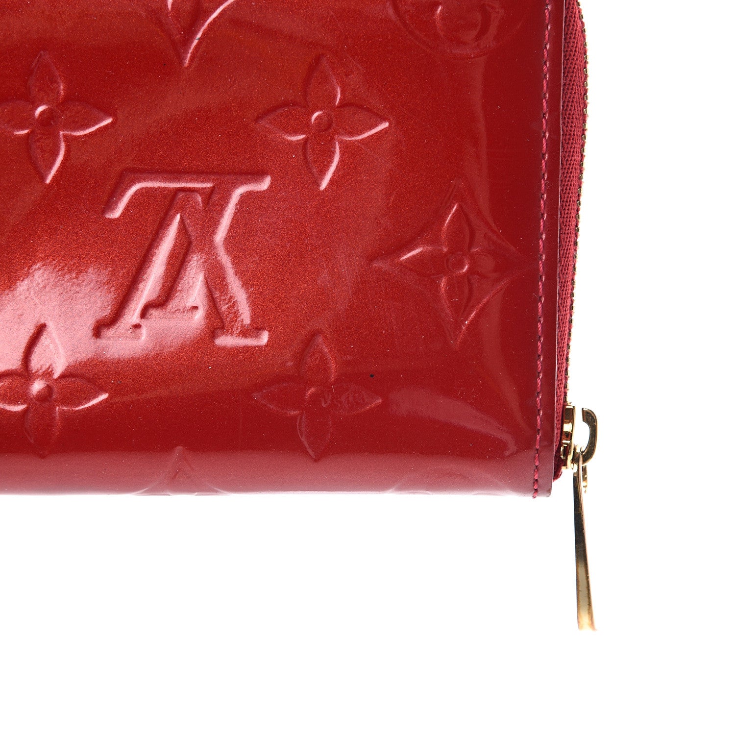 Louis Vuitton Vernis Zippy Coin Purse Pomme D'Amour 9 of 11