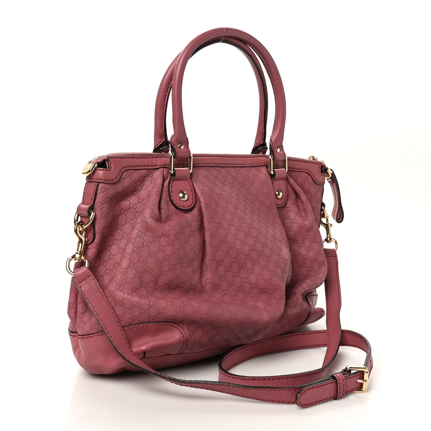 Gucci Microguccissima Medium Sukey Top Handle Bag Vintage Rose 2 of 10