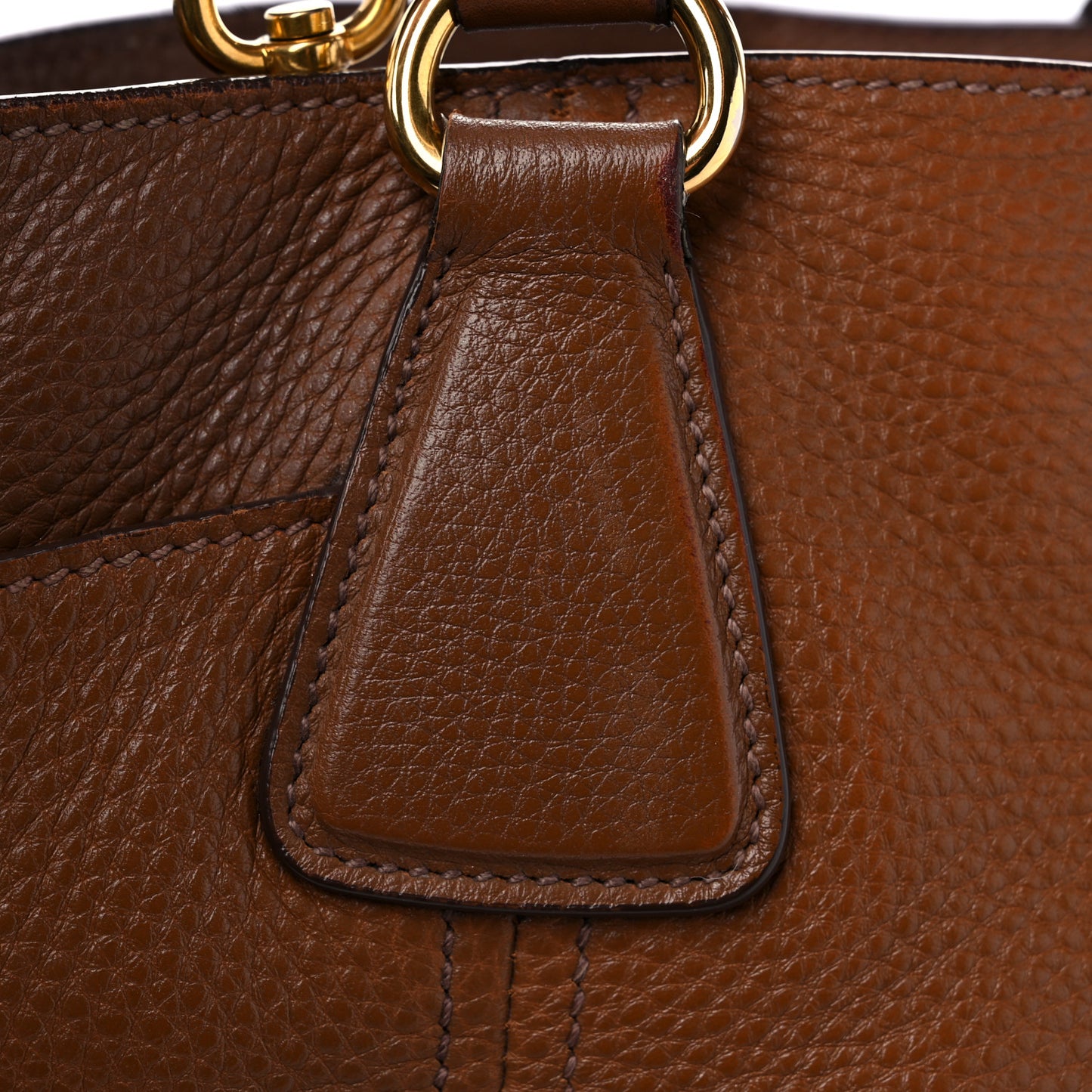 Vitello Daino Tote Palissandro