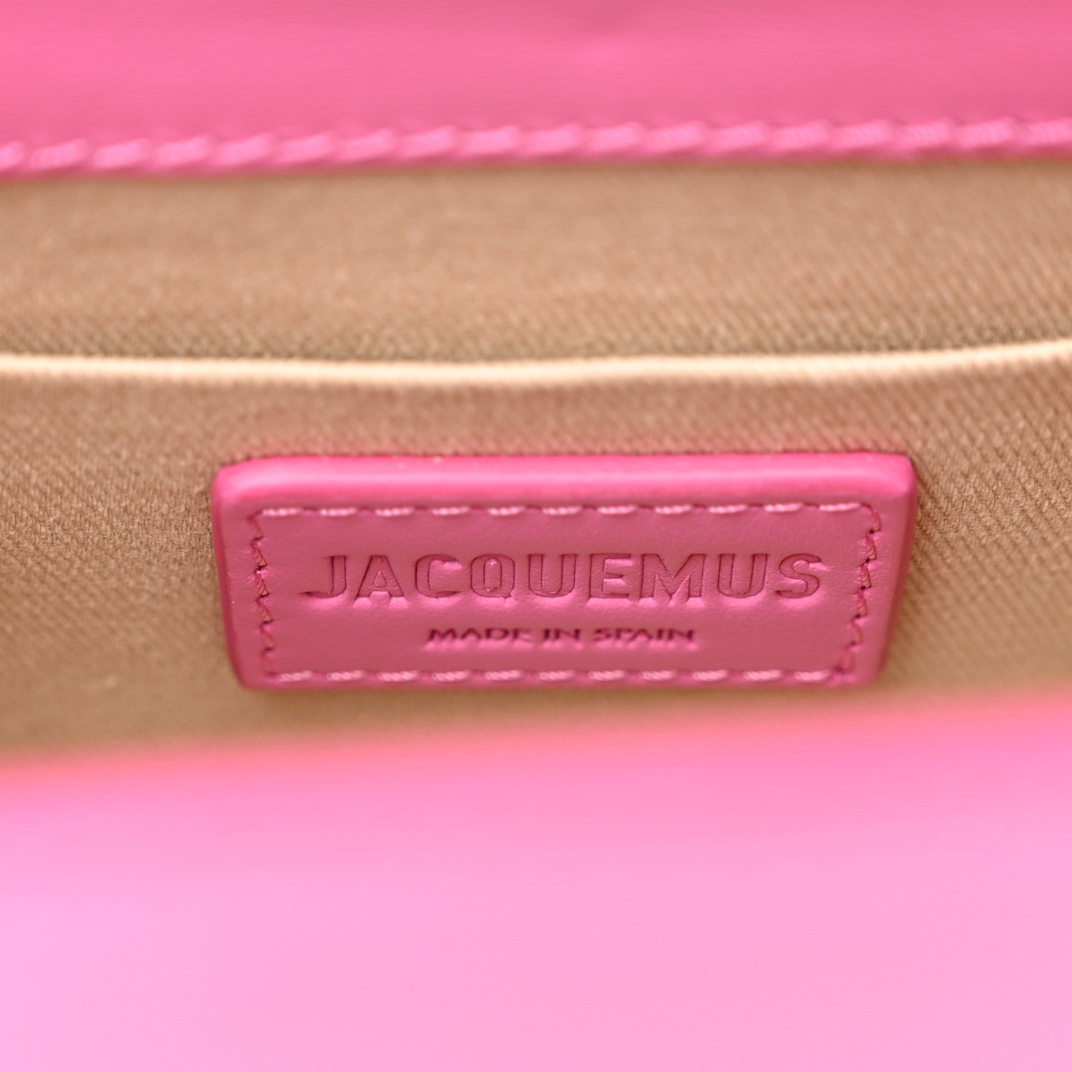 Jacquemus Smooth Calfskin Le Chiquito Noeud Pink 6 of 10