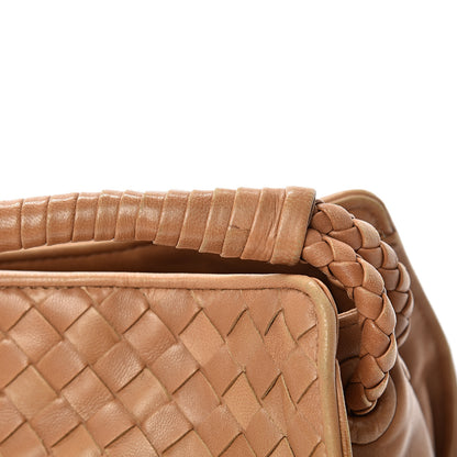 Bottega Veneta Nappa Intrecciato Shoulder Bag Camel 19 of 19