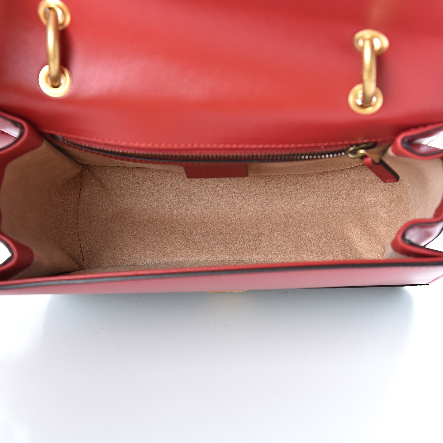 Calfskin Sylvie Web Queen Margaret Shoulder Bag Blue Agata Hibiscus Red Mystic White