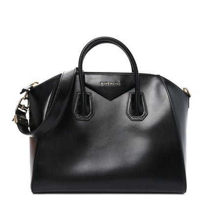 Givenchy Shiny Lord Calfskin Medium Antigona Black 1 of 10