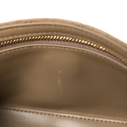 Chanel Suede Calfskin Mini Souplissimo Maxi Flap Dark Beige 11 of 12