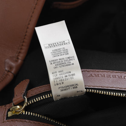 Burberry Horseferry Check Small Canterbury Tote Honey 8 of 8