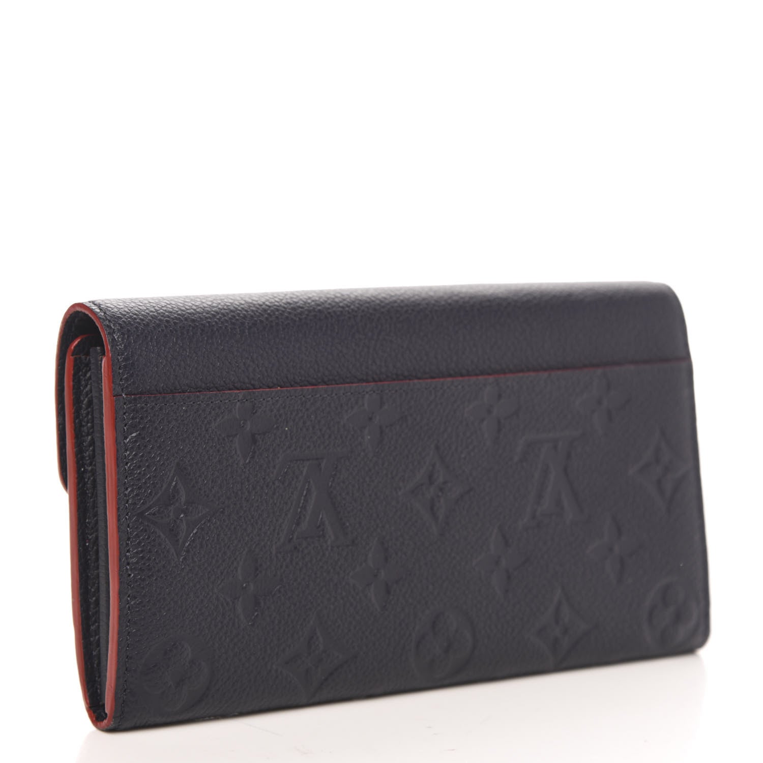 Louis Vuitton Empreinte Sarah Wallet NM Marine Rouge 3 of 8