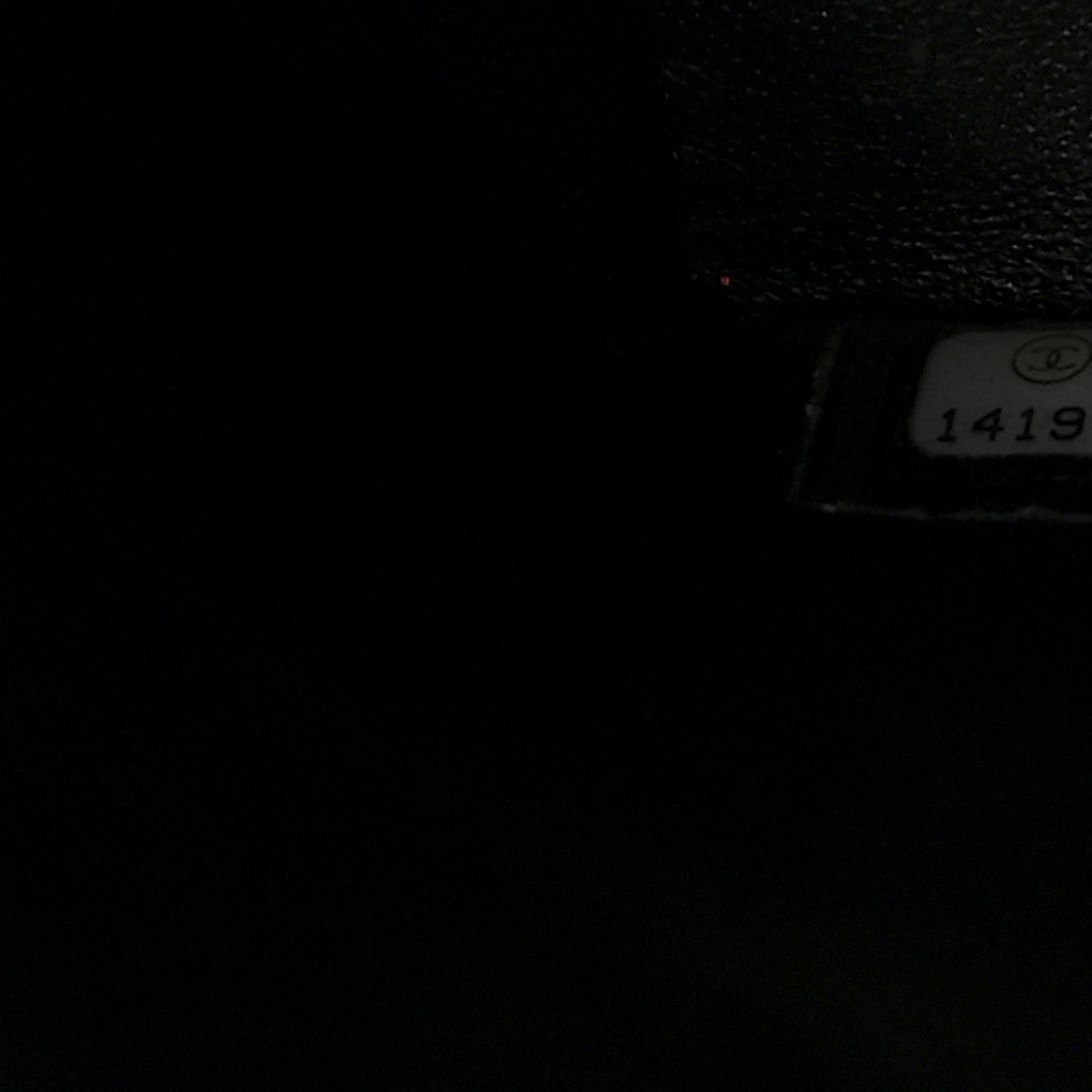 Caviar Quilted Medallion Tote Black