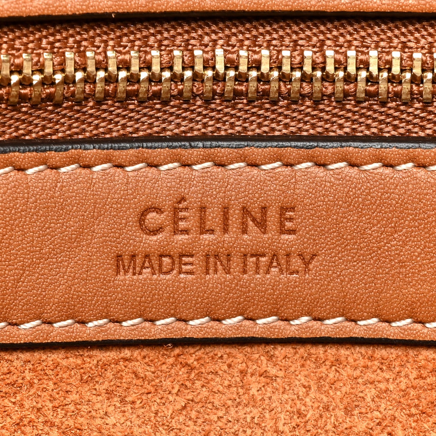 Smooth Calfskin Medium Belt Cabas Phantom Brown