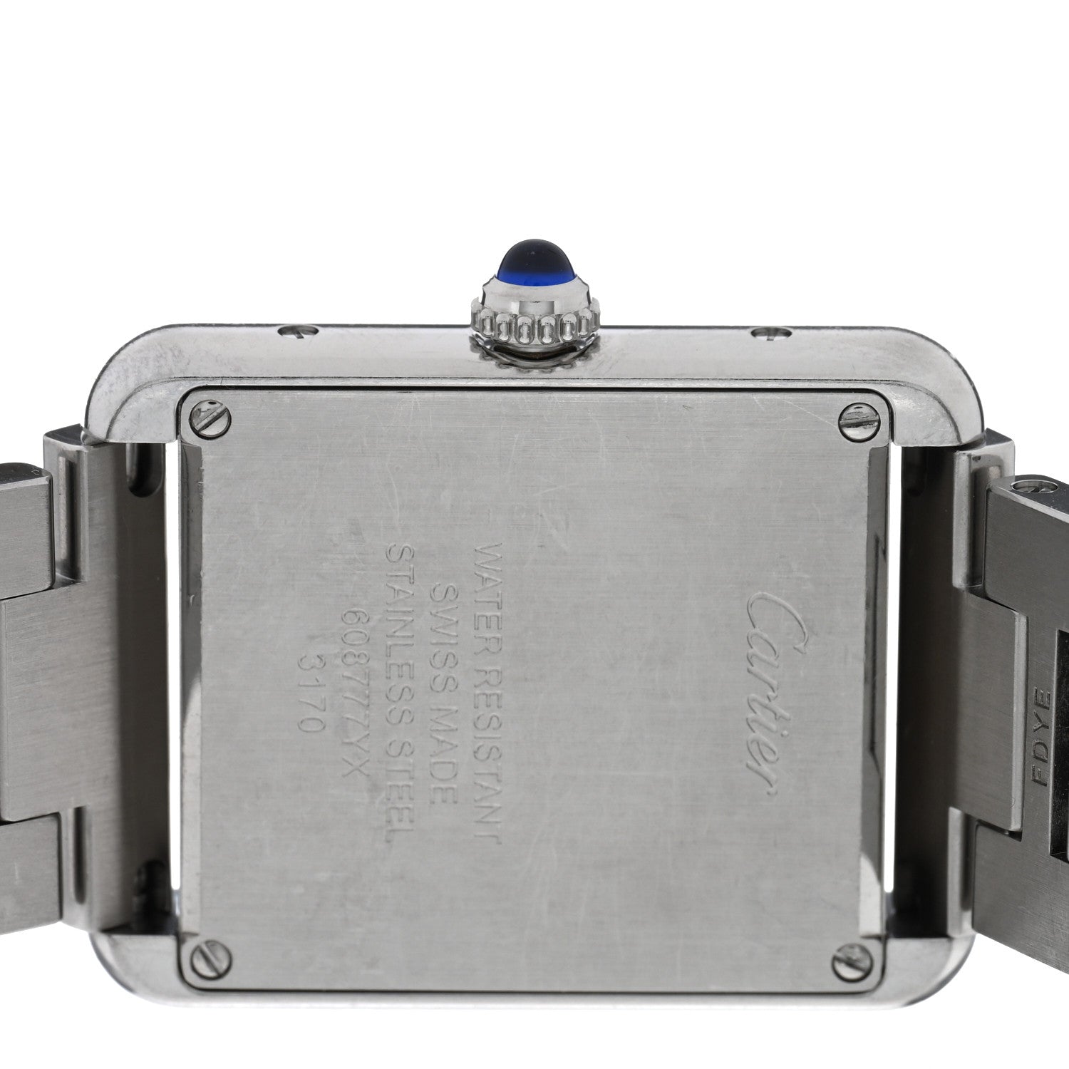 Cartier Stainless Steel 24mm Tank Solo Quartz Watch 4 of 5