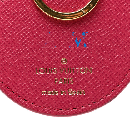 Louis Vuitton Damier Ebene Illustre Posies Bag Charm 3 of 4