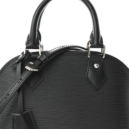 Louis Vuitton Epi Alma BB Black 7 of 10