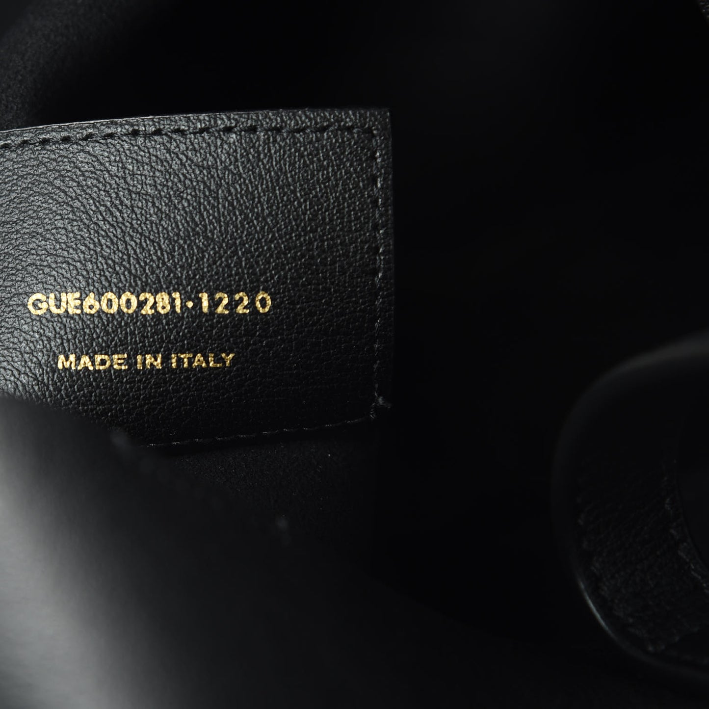 Calfskin Large Shopping Tote Black