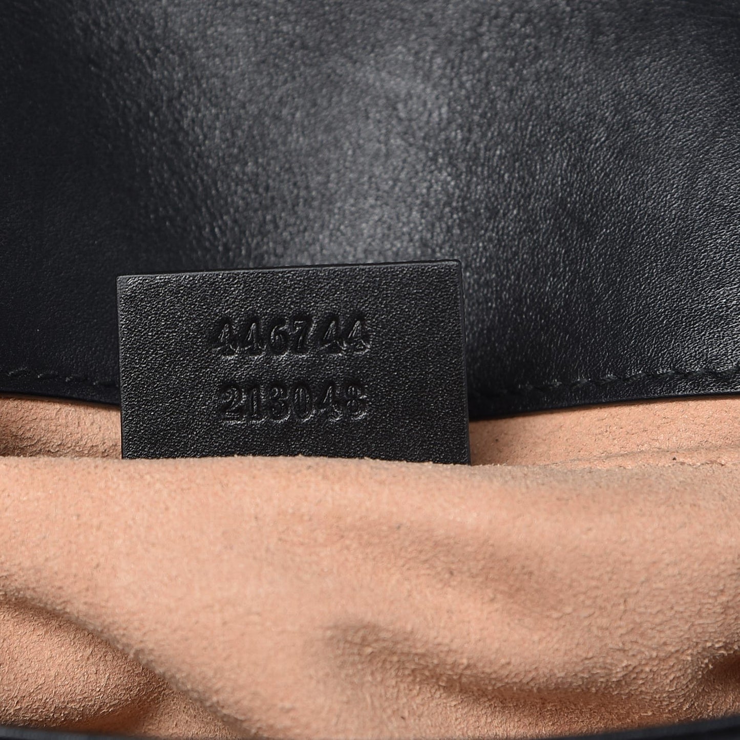 Calfskin Matelasse Mini GG Marmont Shoulder Bag Black