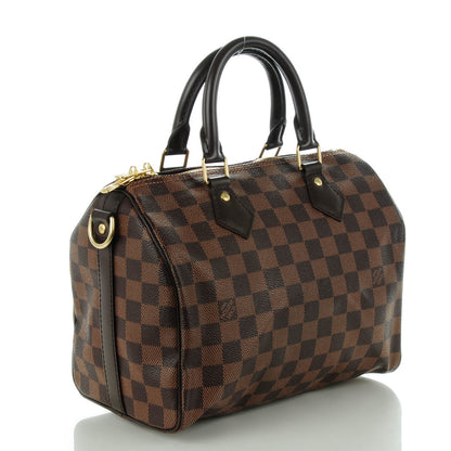 Louis Vuitton Damier Ebene Speedy Bandouliere 25 3 of 7
