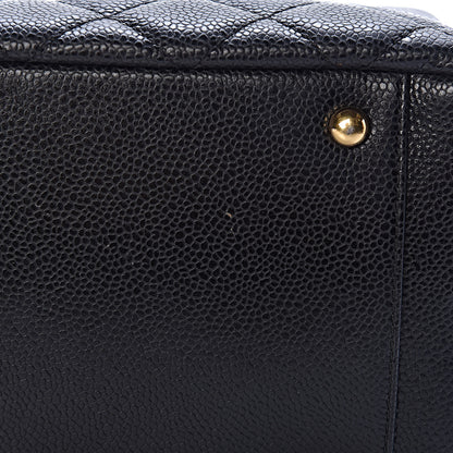 Chanel Caviar Quilted XL Grand Shopping Tote GST Black 11 of 12