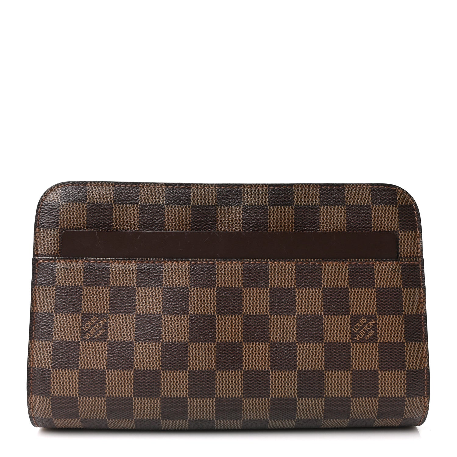 Louis Vuitton Damier Ebene Pochette Saint Louis Clutch 1 of 11