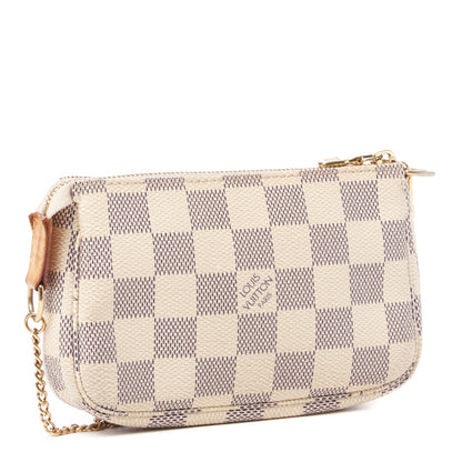 Louis Vuitton Damier Azur Mini Pochette Accessories 3 of 8