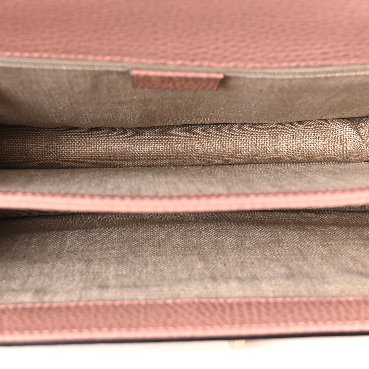 Dollar Calfskin Interlocking G Shoulder Bag Soft Pink