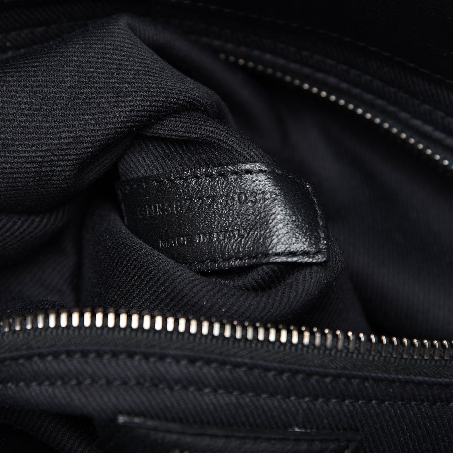Vitello Rive Gauche Large Tote Black