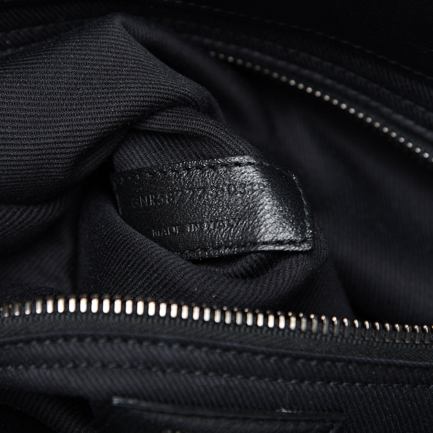 Saint Laurent Vitello Rive Gauche Large Tote Black 6 of 12