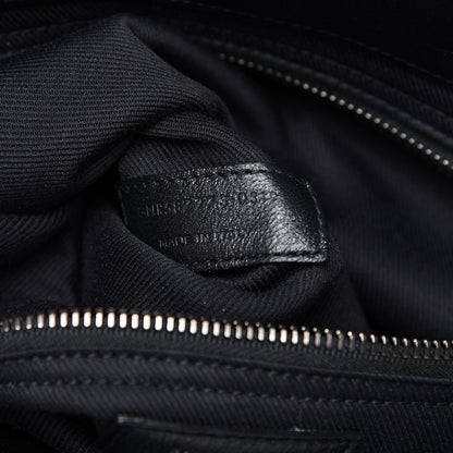 Saint Laurent Vitello Rive Gauche Large Tote Black 6 of 12